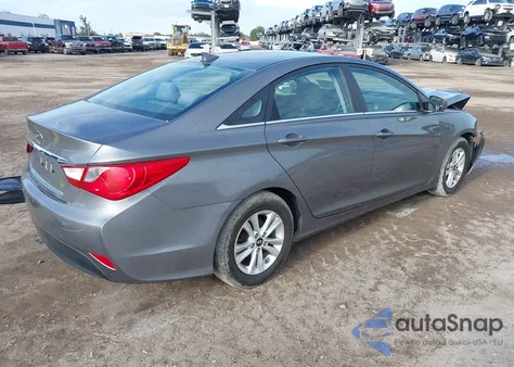 2012 Hyundai Sonata Gls from USA, damaged, VIN 5NPEB4AC9CH403868